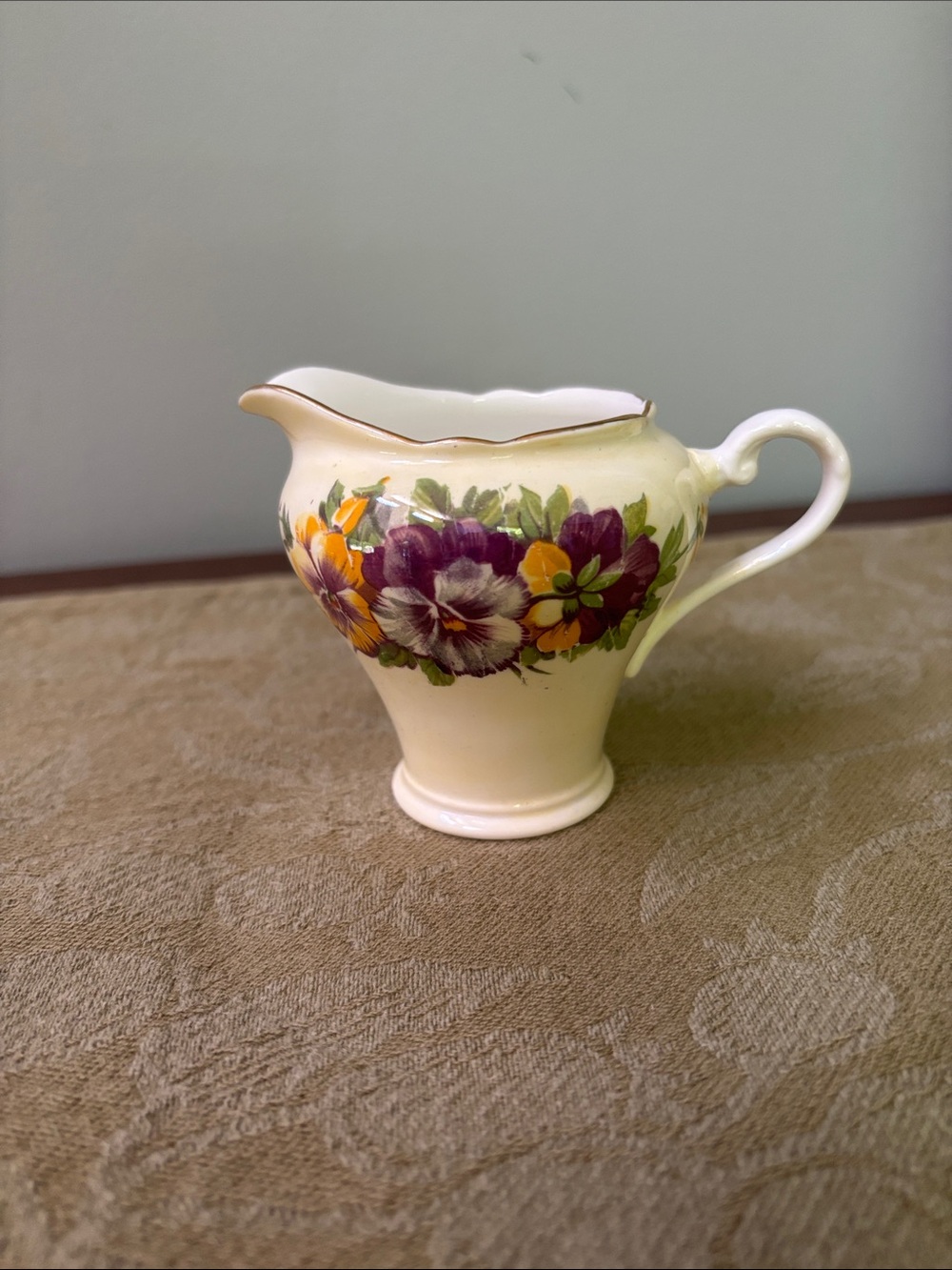 English Bone China cream pitcher